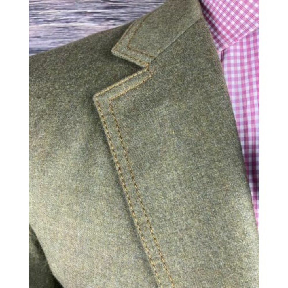$1395.00 Emporio ARMANI "Green" Line Italian Brown Modern Sport Jacket 40 L / R - Picture 3 of 5